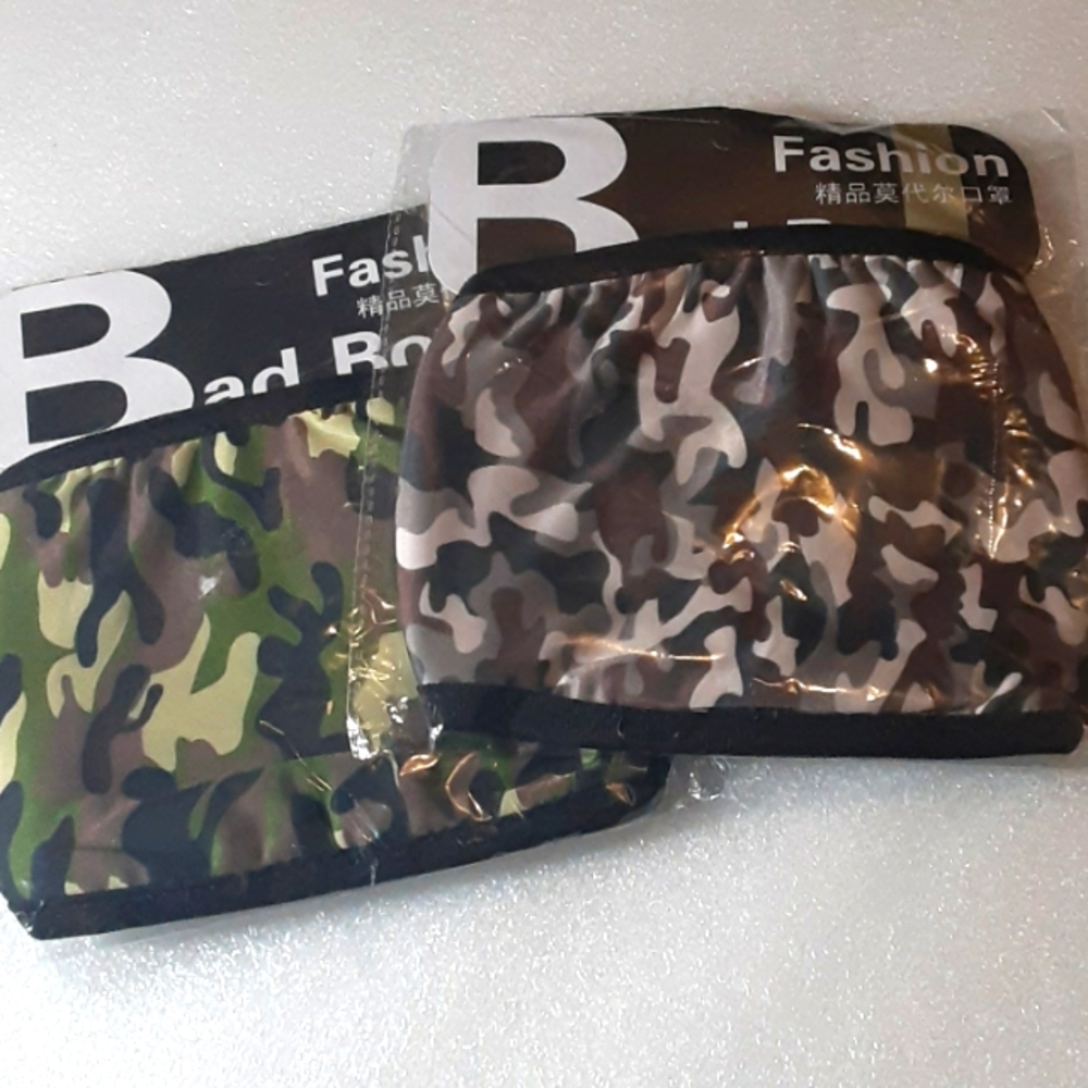 BAD BOY CAMO MASK SET OF 2